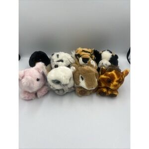 Puffkins by Swibco Plush Stuffed Animal Lot of 8 Vintage  Collectible
